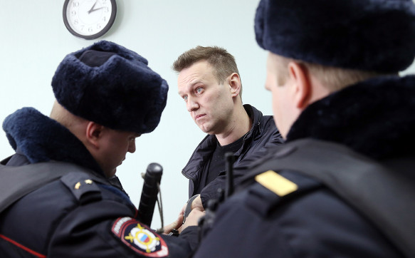 Алексея Навального отпустили из полиции