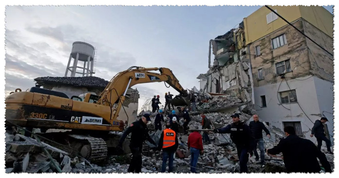 Источник сообщил о новых жертвах землетрясения в Албании