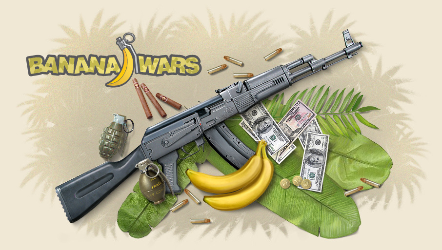 BananaWars бесплатная онлайн игра!