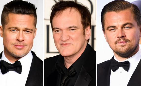 Звёзды Голливуда Брэд Питт и Леонардо Ди Каприо станут героями нового фильма Квентина Тарантино